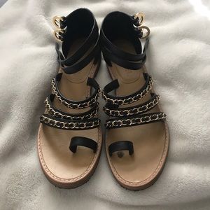 AUTHENTIC Chanel Gladiator Sandals